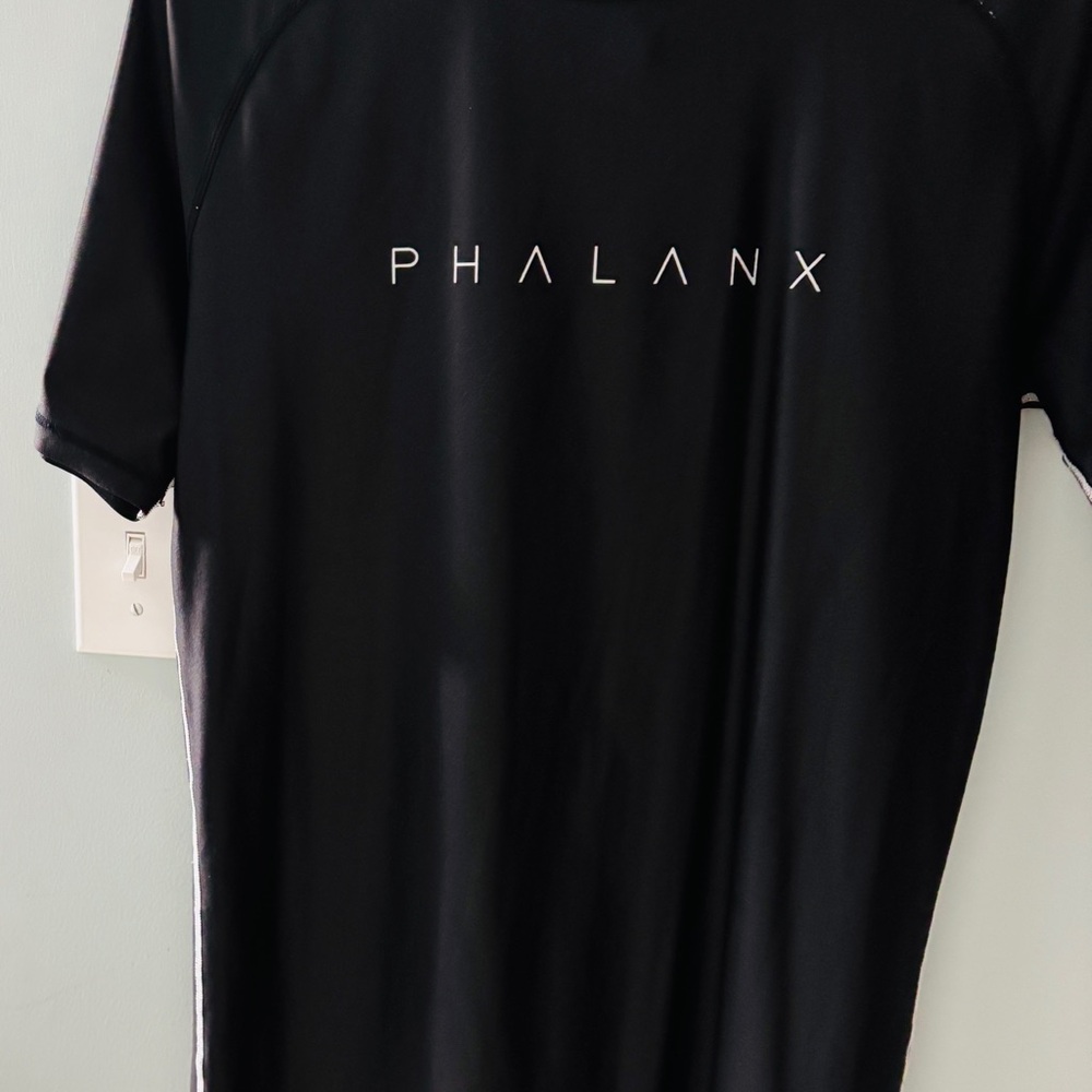 Men's Black Short Sleeve Rashguard
